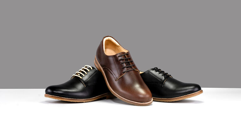 Verschiedene Lederschuhe