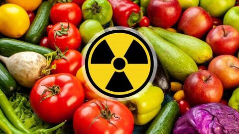 Bestrahltes Gemüse