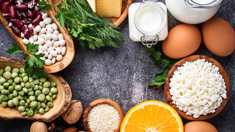 Mineralstoffreiche Lebensmittel pflanzlicher und tierischer Herkunft