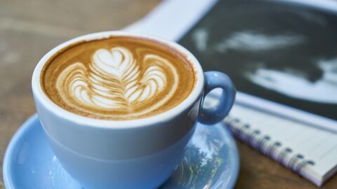 Kaffeetasse mit Kaffee