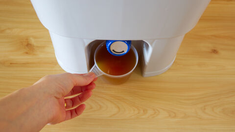 Bokashi-Eimer mit Ablaufhahn