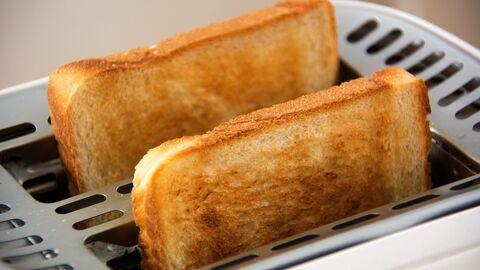 Toastbrote im Toaster