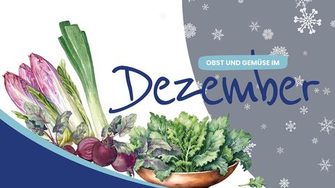 Schmuckbild für Saisonkalender für Obst und Gemüse im Dezember