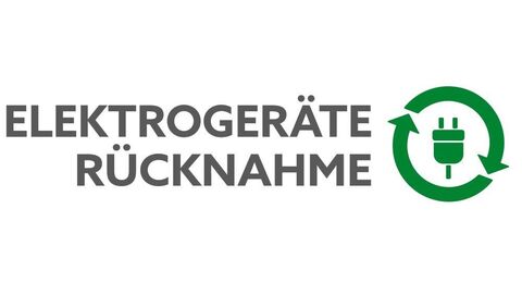 Das Logo Eletrogeräte Rücknahme als Ansicht